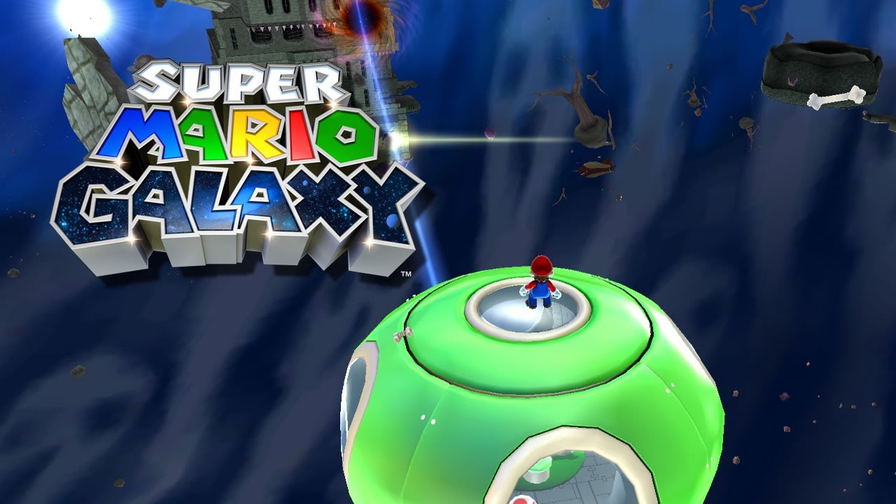 Super Mario Galaxy - Ghostly Galaxy - A Very Spooky Sprint - 38/120 - (SWITCH/WII/WIIU)