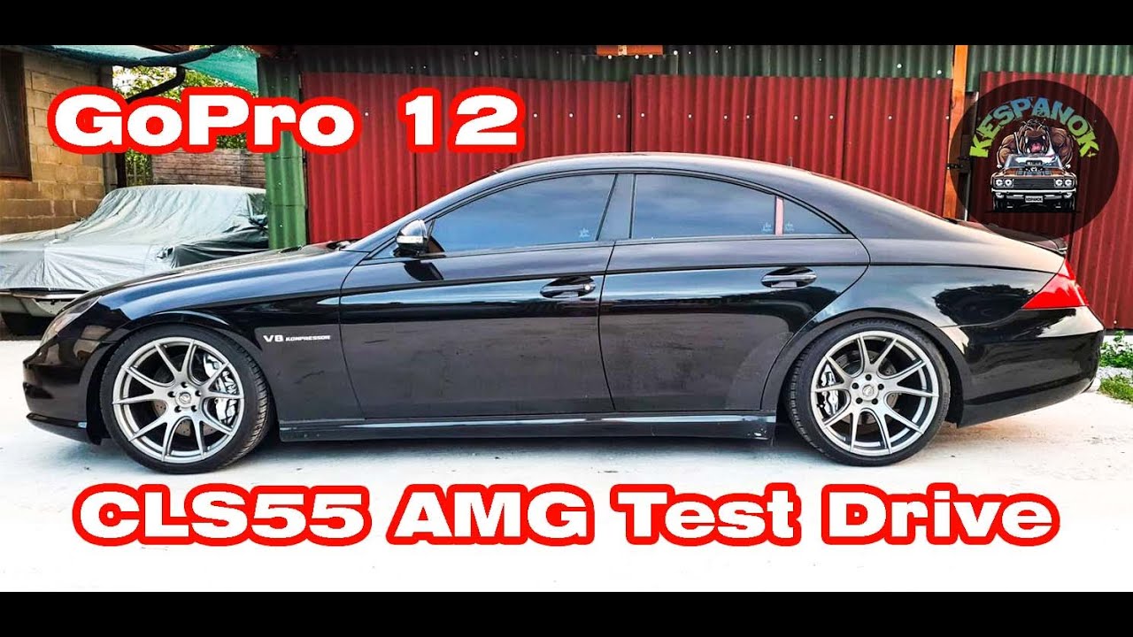 Mercedes-Benz CLS55 AMG and GoPro Test Drive