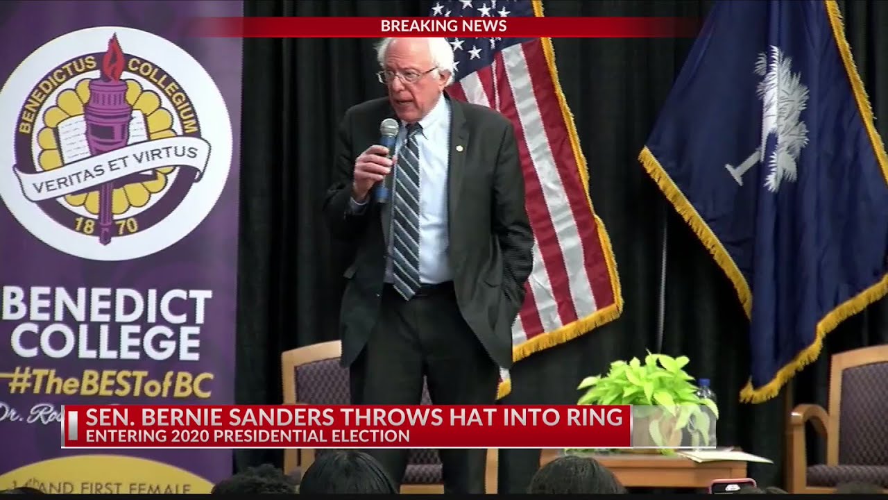 Sen. Bernie Sanders running for president