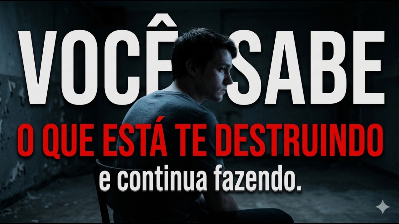 Você Sabe o Que Está te Destruindo. E Continua Fazendo.