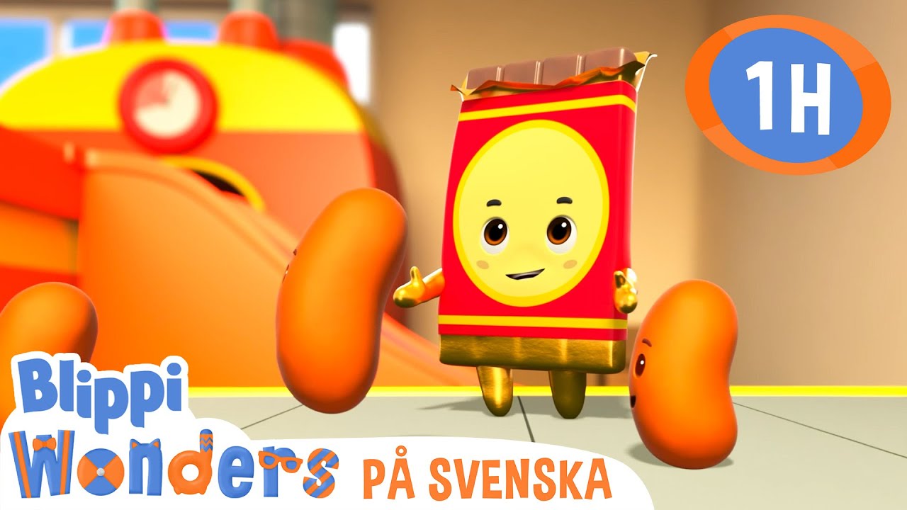 Chokladfabriken | @BlippiSvenska | Pedagogiska videor för barn