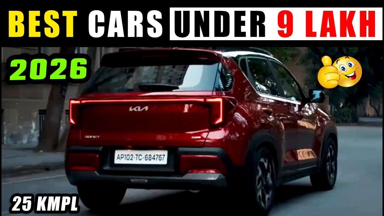 Best Cars Under 9 Lakh In India 2026 | On Road Price | Car in 9 Lakh on road