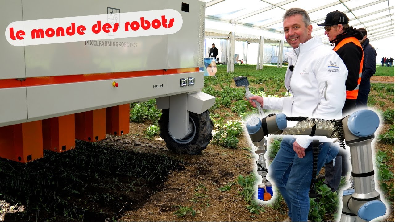 Ces robots qui travaillent dans les champs 🤖🚜