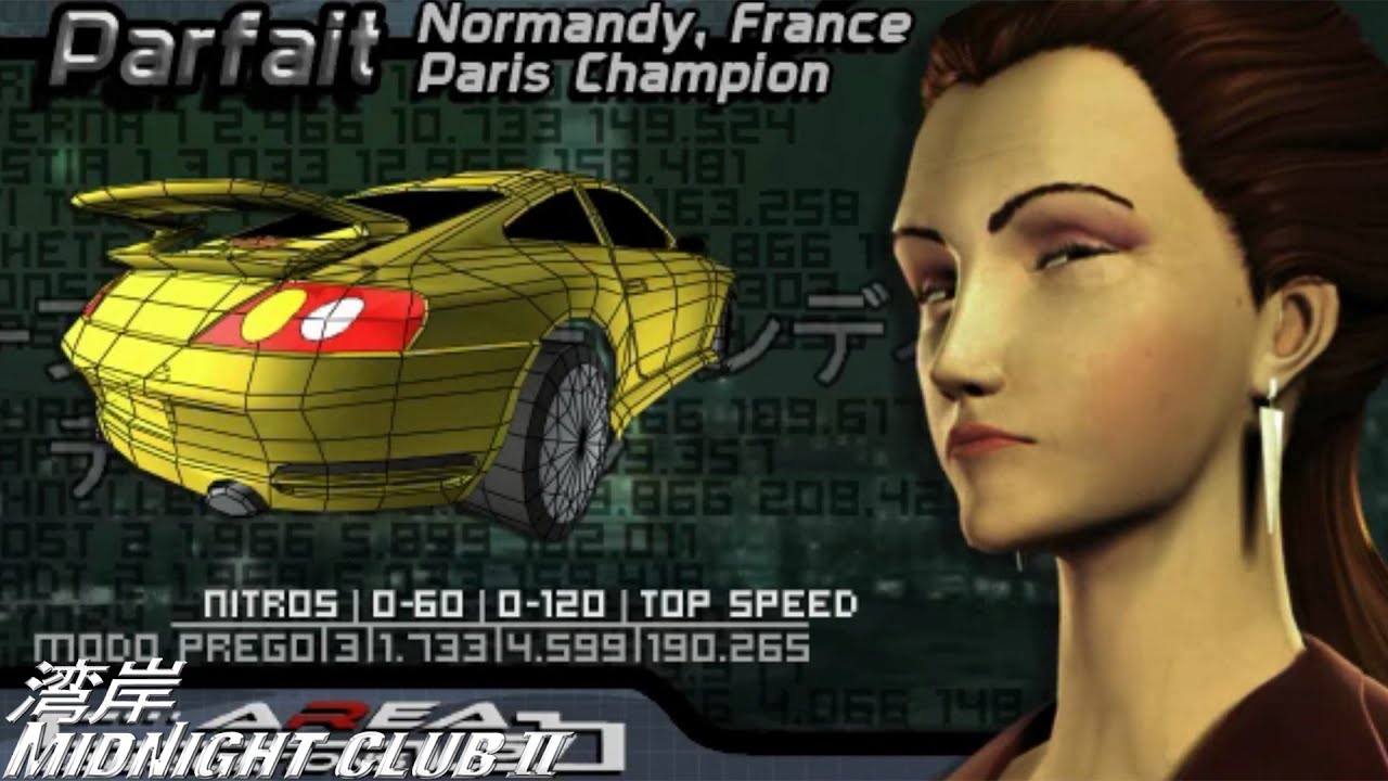 Midnight Club II - Paris City Champ - Parfait [4K]