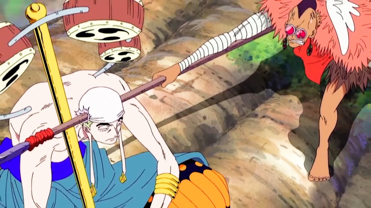 Enel Unleashed The Power Of A God, Crushing The Shandia Warriors