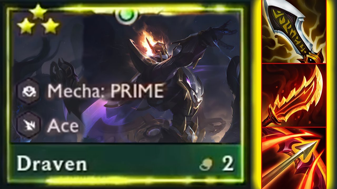 TFT SET 8 : Draven 3 Star is BACK!
