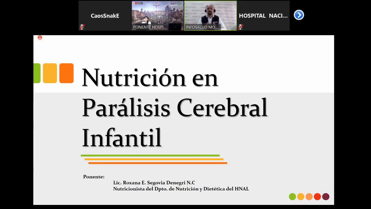 NUTRICIÓN EN PARÁLISIS CEREBRAL INFANTIL