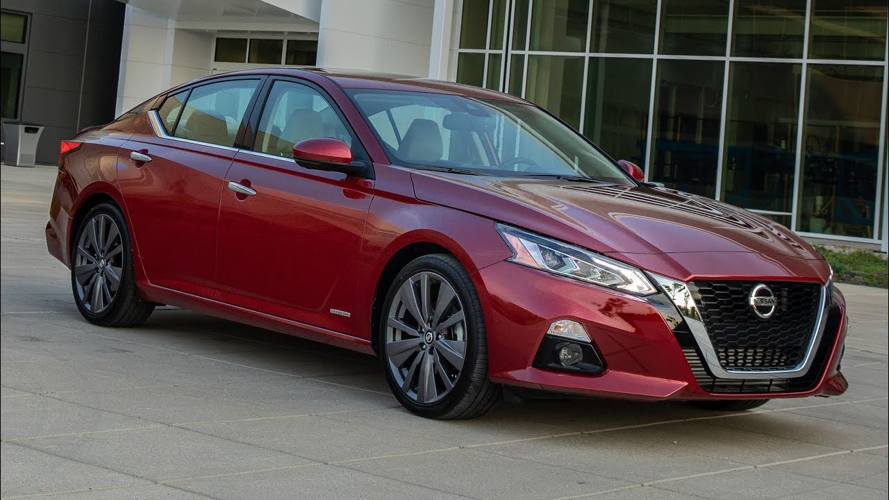 2019 Nissan Altima with Rear Door Alert (RDA) system