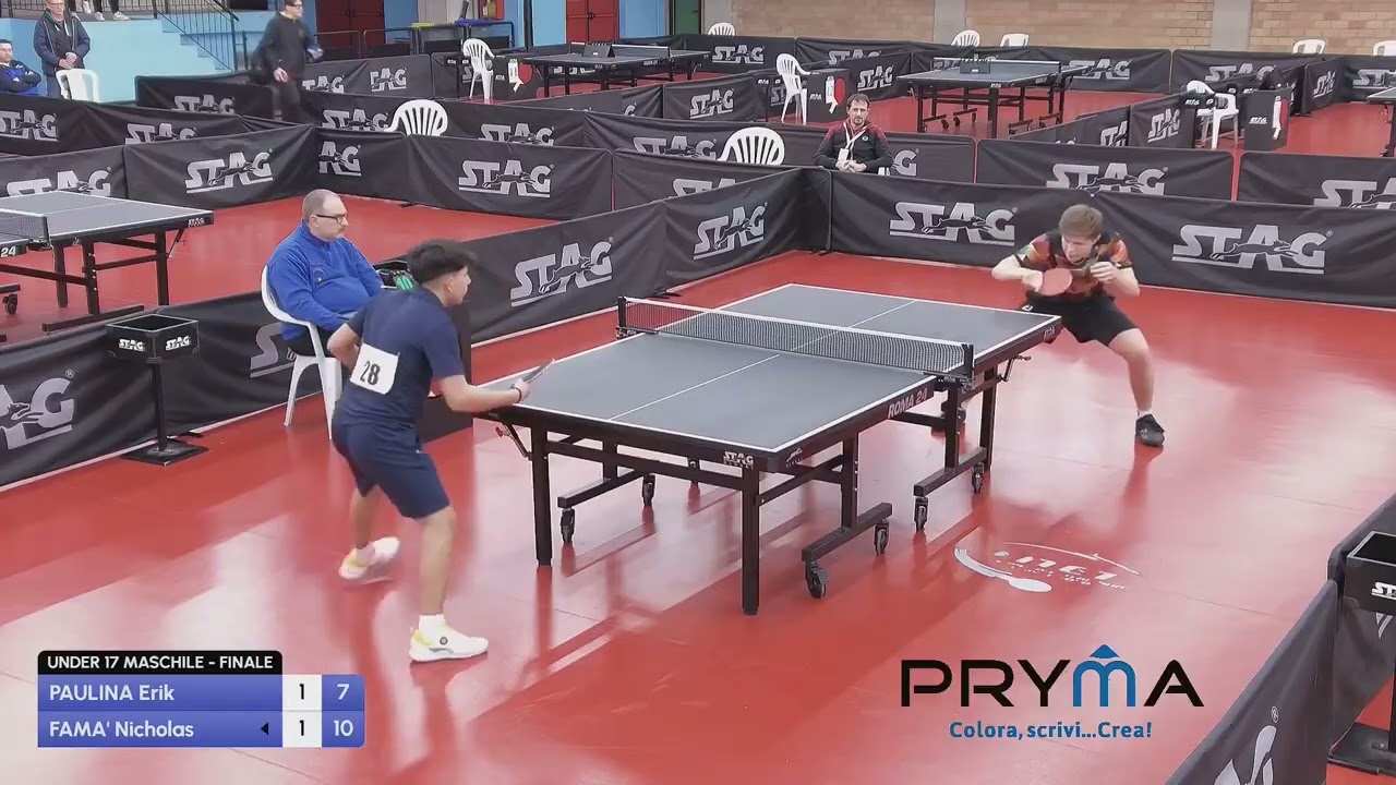 U17 Boys Singles Final | Famà Nicholas - Paulina Erik | Italian National Tournament 2025