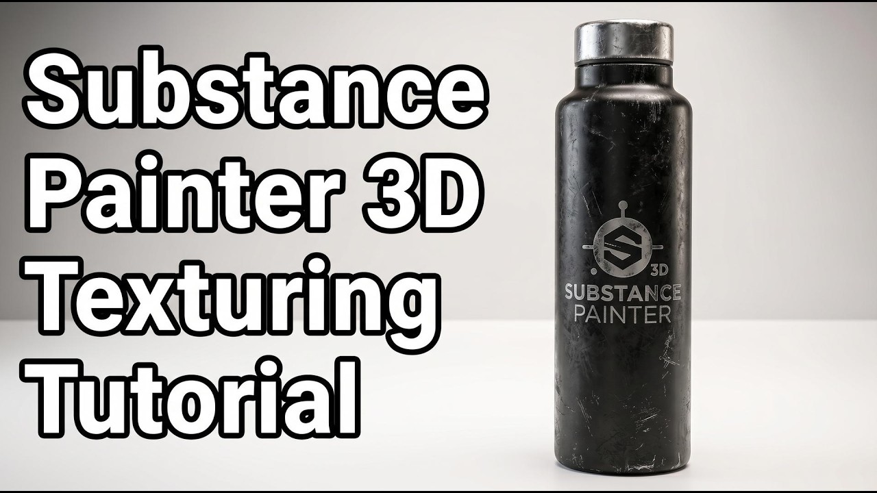 Texturing in Substance Painter | Complete Beginner Tutorial | Hindi |