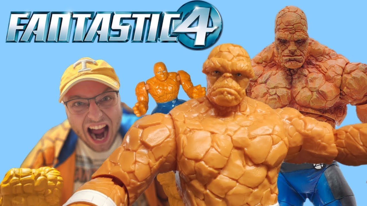 New Fantastic Four Thing Hands & Action Figure Review