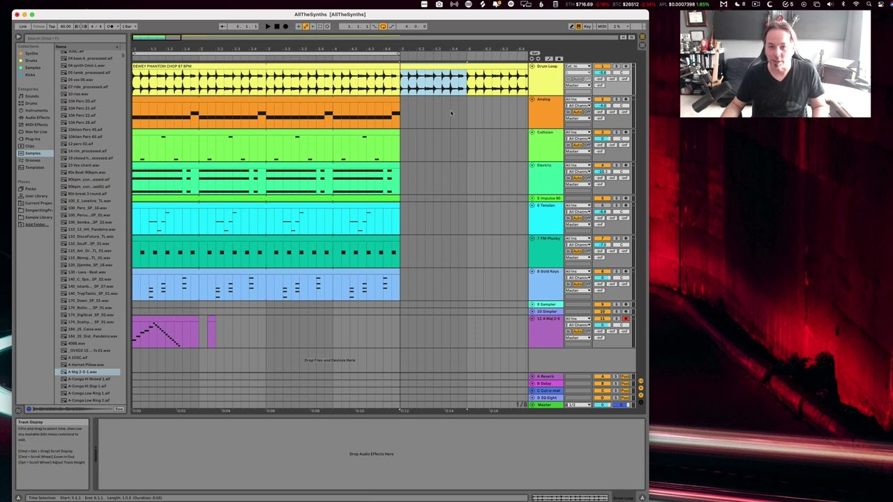 Using a Sampler: 