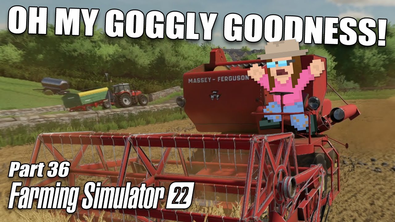 It's Harvest Time Again! | Farming Sim 22 [RAGS TO RICHES] #36