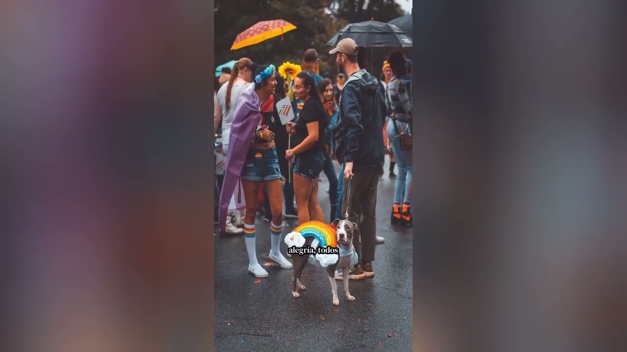 Un perro que Baila Con su dueño