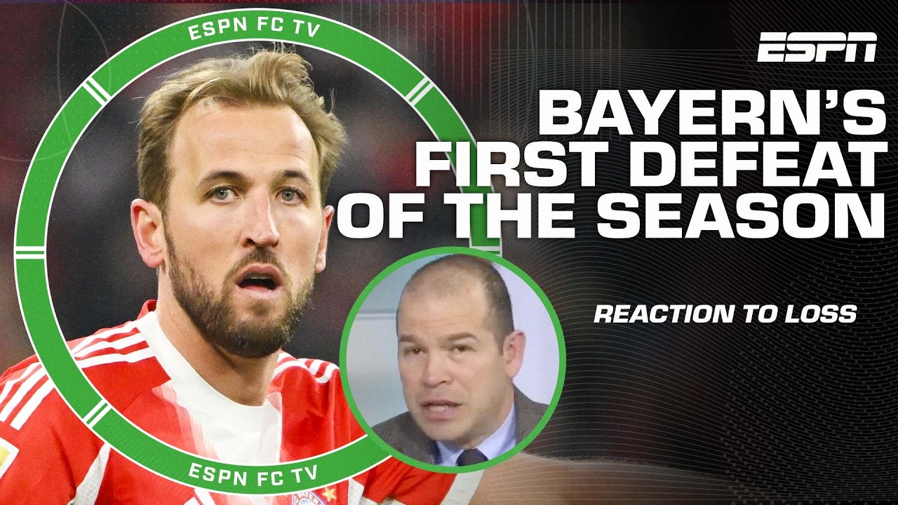 Bayern Munich got bored and went on autopilot! - Alejandro Moreno on first loss of season | ESPN FC