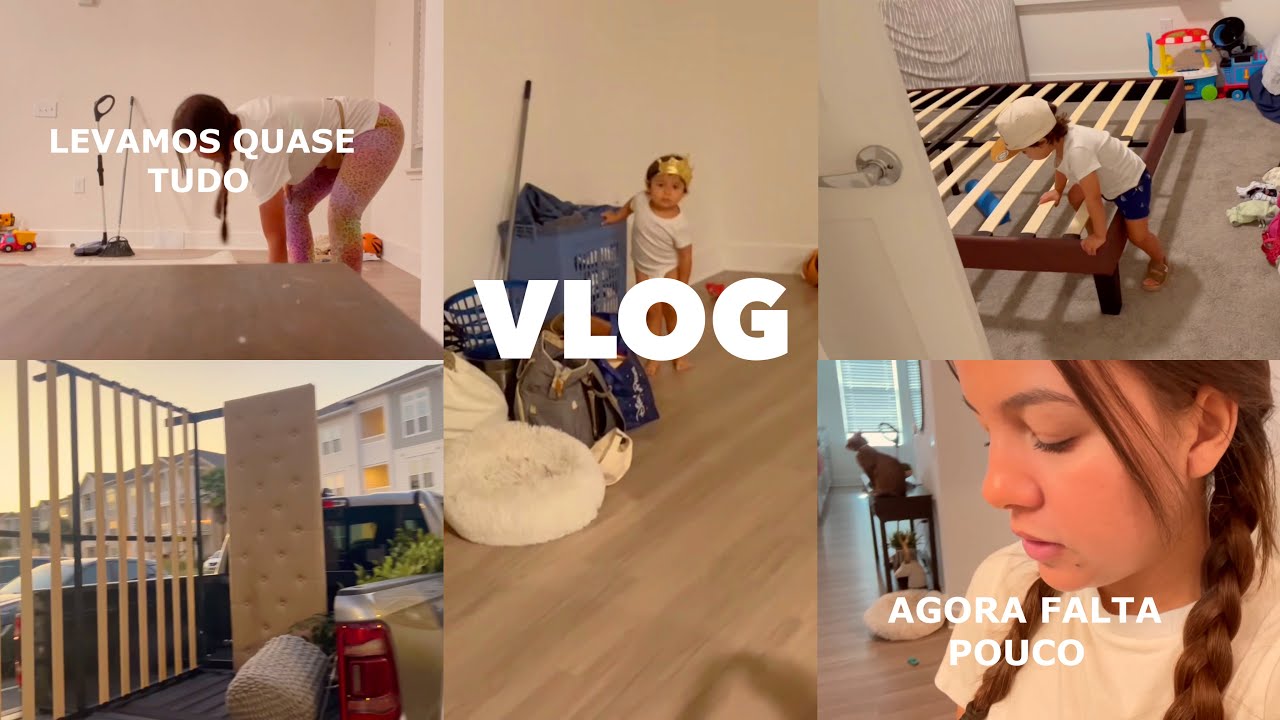 LEVAMOS TODOS OS MOVEIS PARA O NOVO APARTAMENTO - QUARTO VÍDEO DO DIÁRIO DE MUDANÇA 