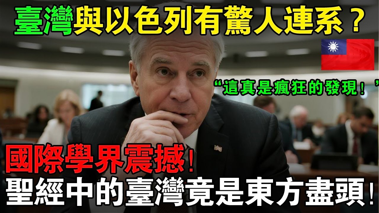 台灣與以色列有驚人連系？國際學界震撼！聖經中的台灣竟是東方盡頭！#taiwan #台灣 #台灣故事 #台灣文化 #台灣科技 #台灣經濟