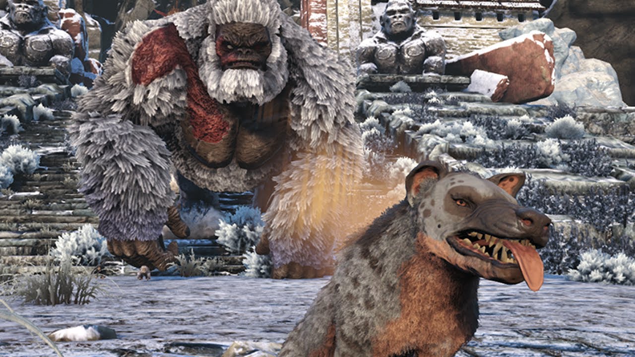 ARK: Survival Evolved - Hyaenodon Pack vs. Megapithecus