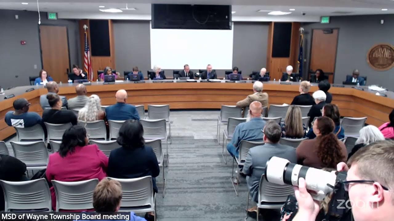 MSD of Wayne Township Board meeting - 2025-10-06