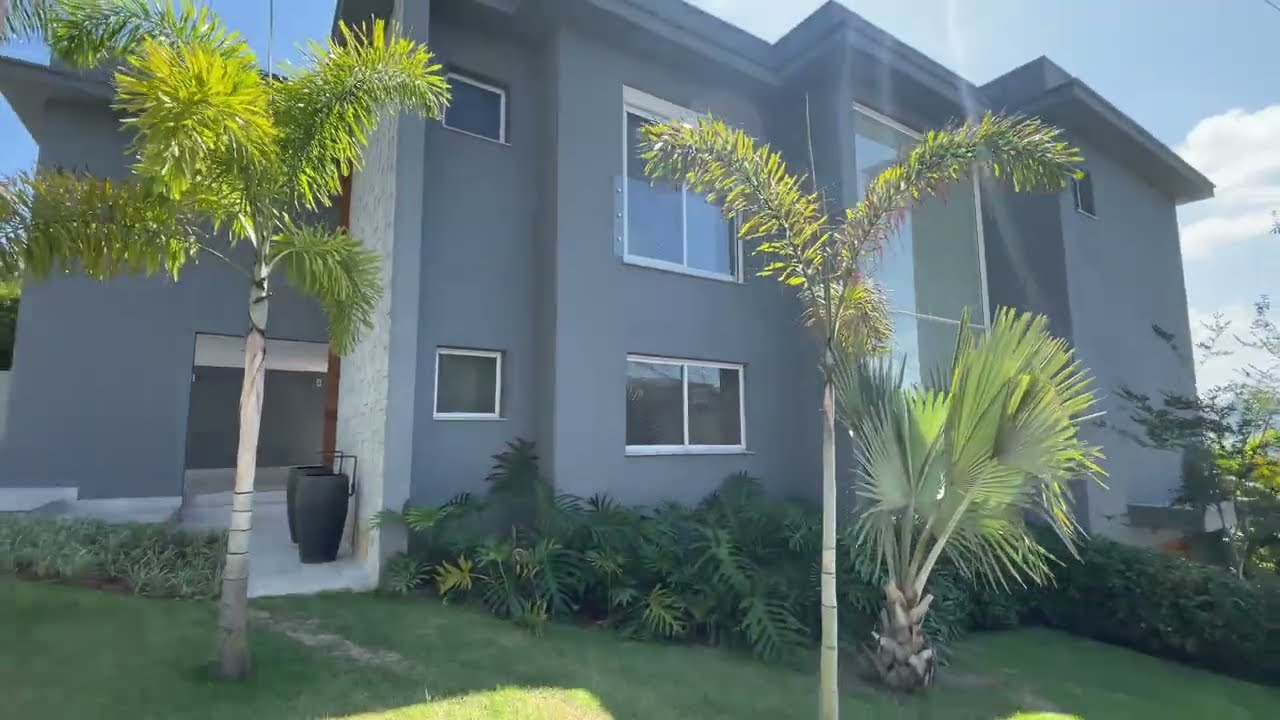 Casa com lazer de Resort no Alpha Sitio | 4 Suítes, 570m² a.c 745 a.t noTamboré SP 📞 (11) 94021-4358