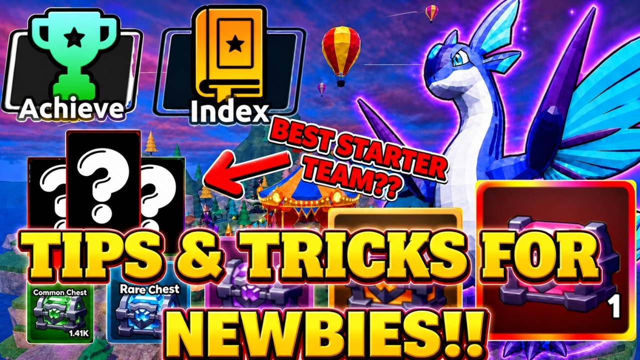 How to Get OP FAST in Catch a Monster! (Beginner Tips, Index & Achievement Guide)