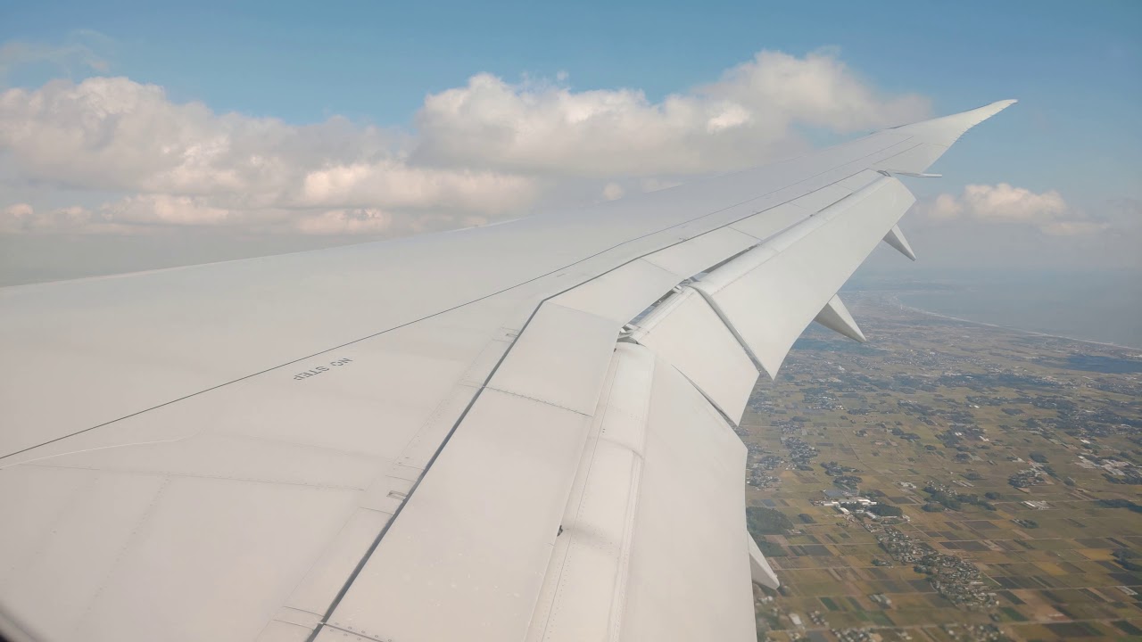 長榮航空B787成田空港降落EVA AIR Boeing 787 Landing at Narita Airport(NRT)