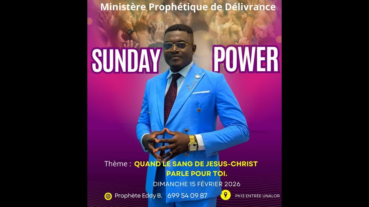 Dimanche 15 FEVRIER 2026