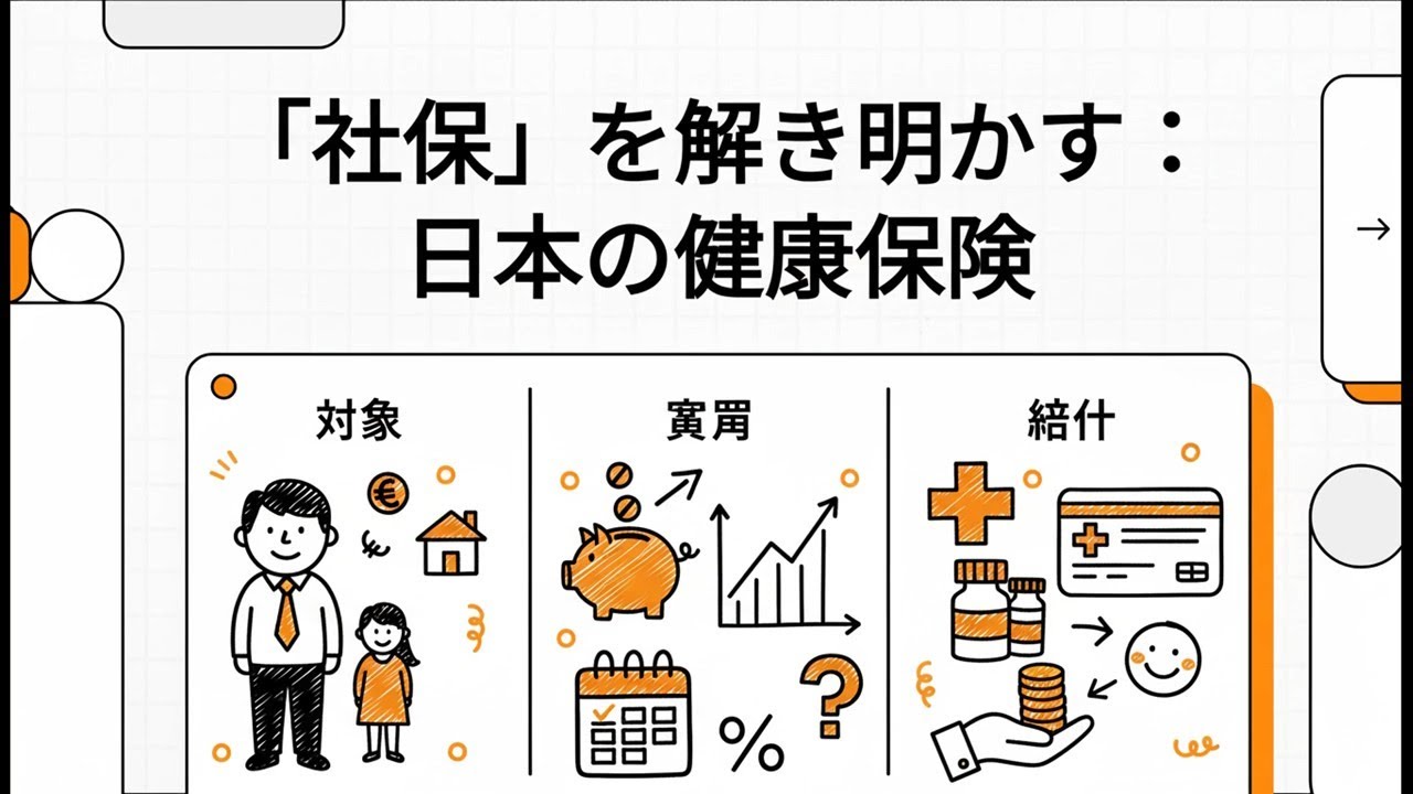 「社保」を解き明かす：日本の健康保険