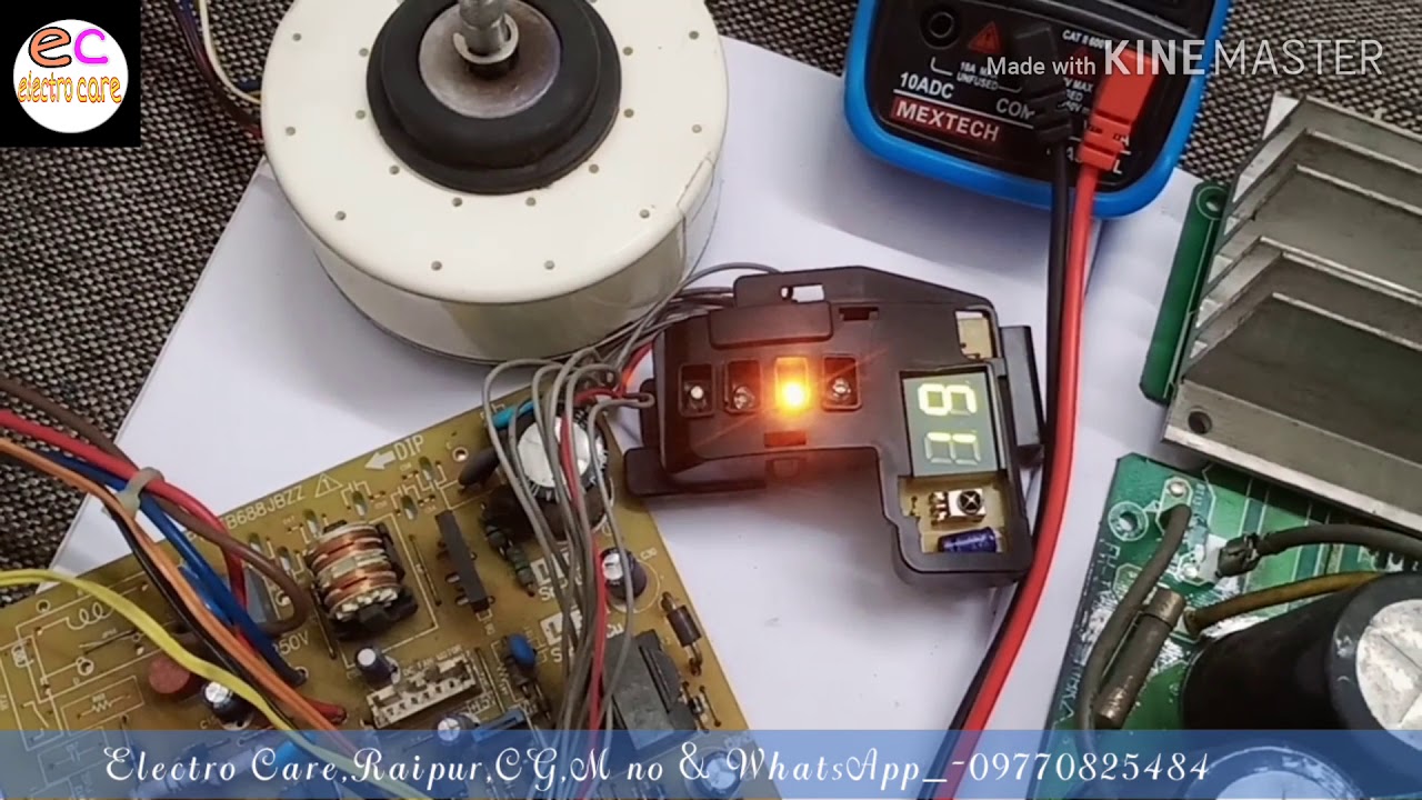 Sharp Inverter Air conditioner pcb repair,