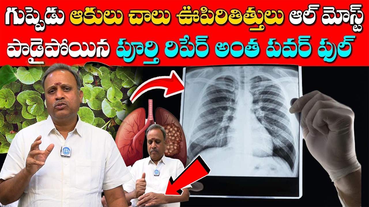 4రోజులుతాగితే ఎలాంటి రోగంఅయినా మాయం| Best Tips to Clean your Lungs ,Liver And Heart |Dr Subrahmanyam