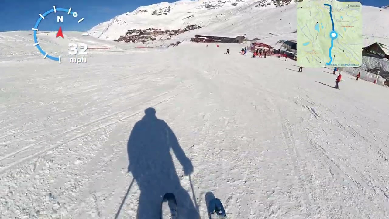 Val Thorens 2026 Blue - Fond