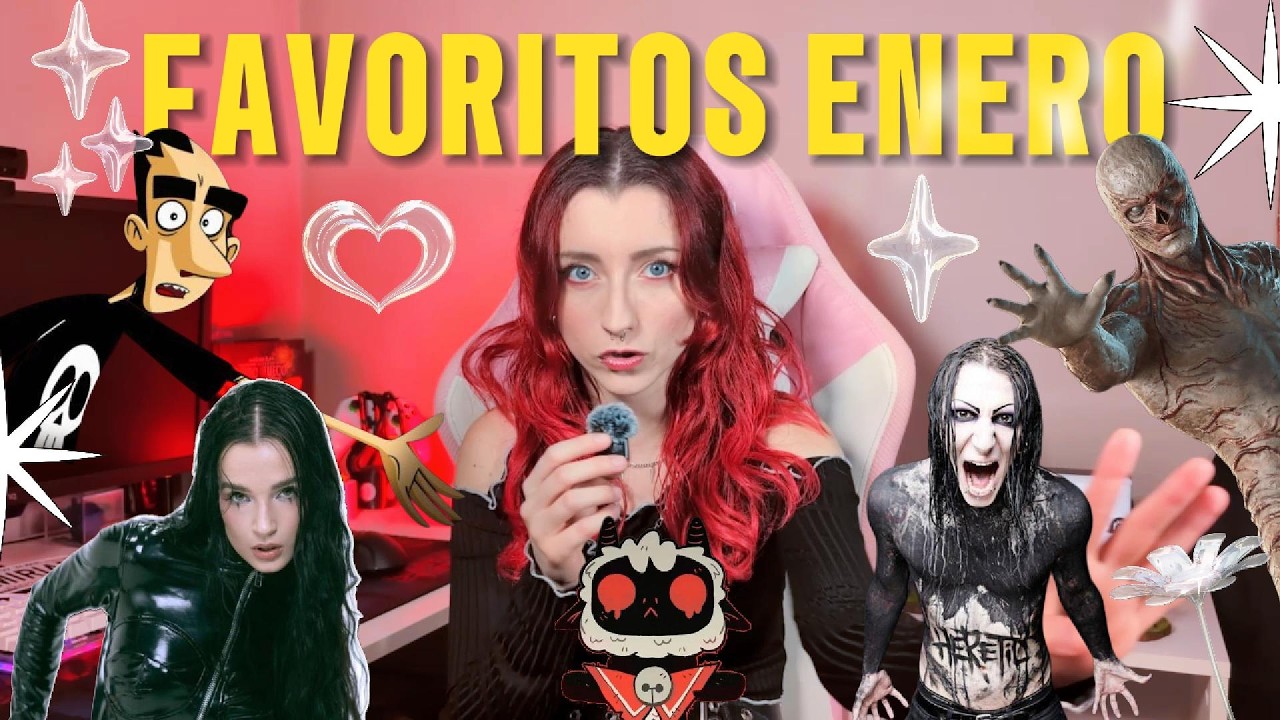 Favoritos ENERO ❄️Música Metal/Series/Películas/Juegos...