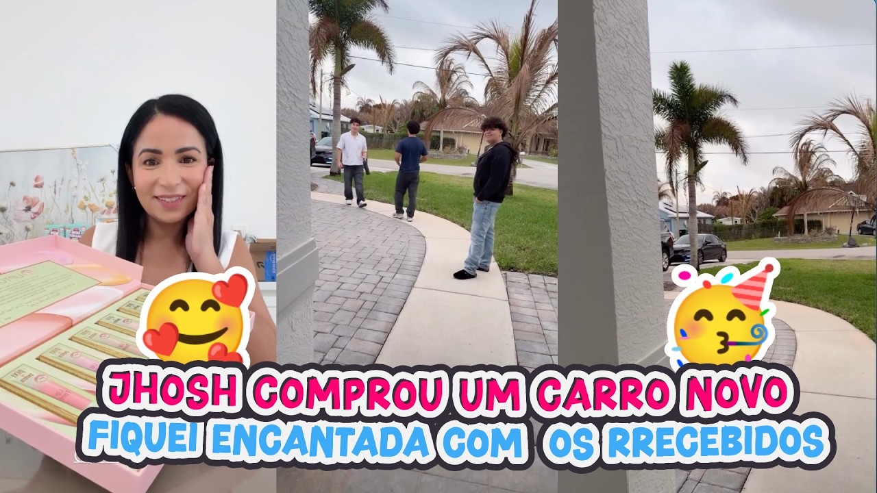 JHOSH COMPROU UM CARRO NOVOFIQUEI ENCANTADA COM OS RECEBIDOS!