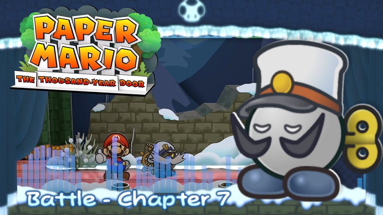 Chapter 7 Battle Theme (Battle/Think Mix) - Paper Mario: The Thousand-Year Door (Switch)