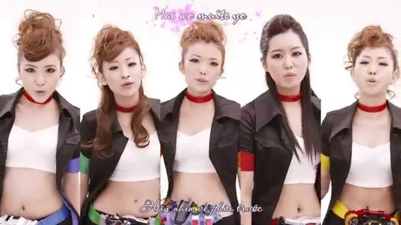 [Vietsub+Kara][PV] 咲いて (Saite) - Kamen Rider GIRLS