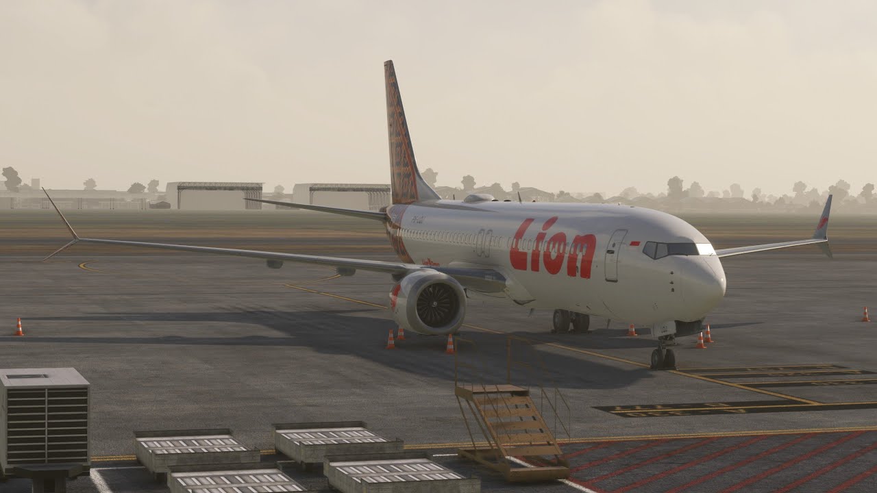Surabaya - Balikpapan (WARR - WALL) iFly 737-Max 8 MSFS 2020