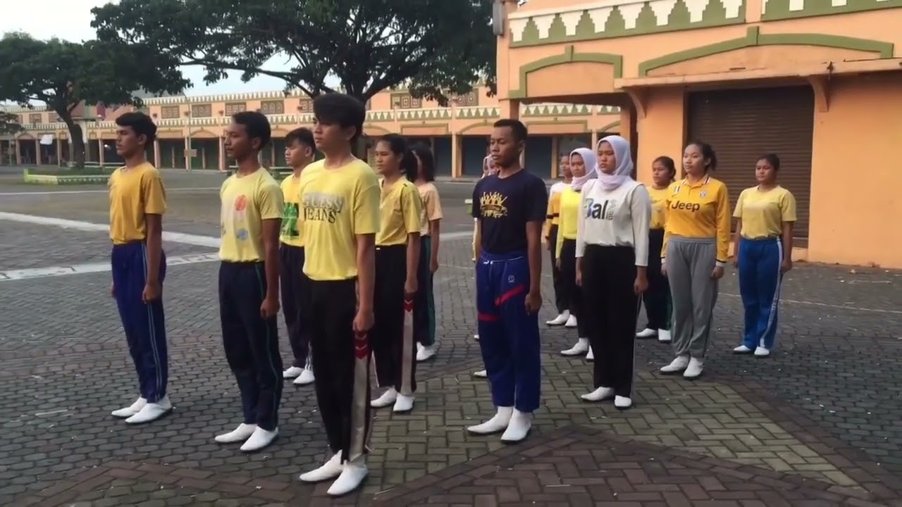 🔴 12 GERAKAN DASAR PADA BARIS BERBARIS #paskibra #tonti #pbb #barisberbaris #lkbb