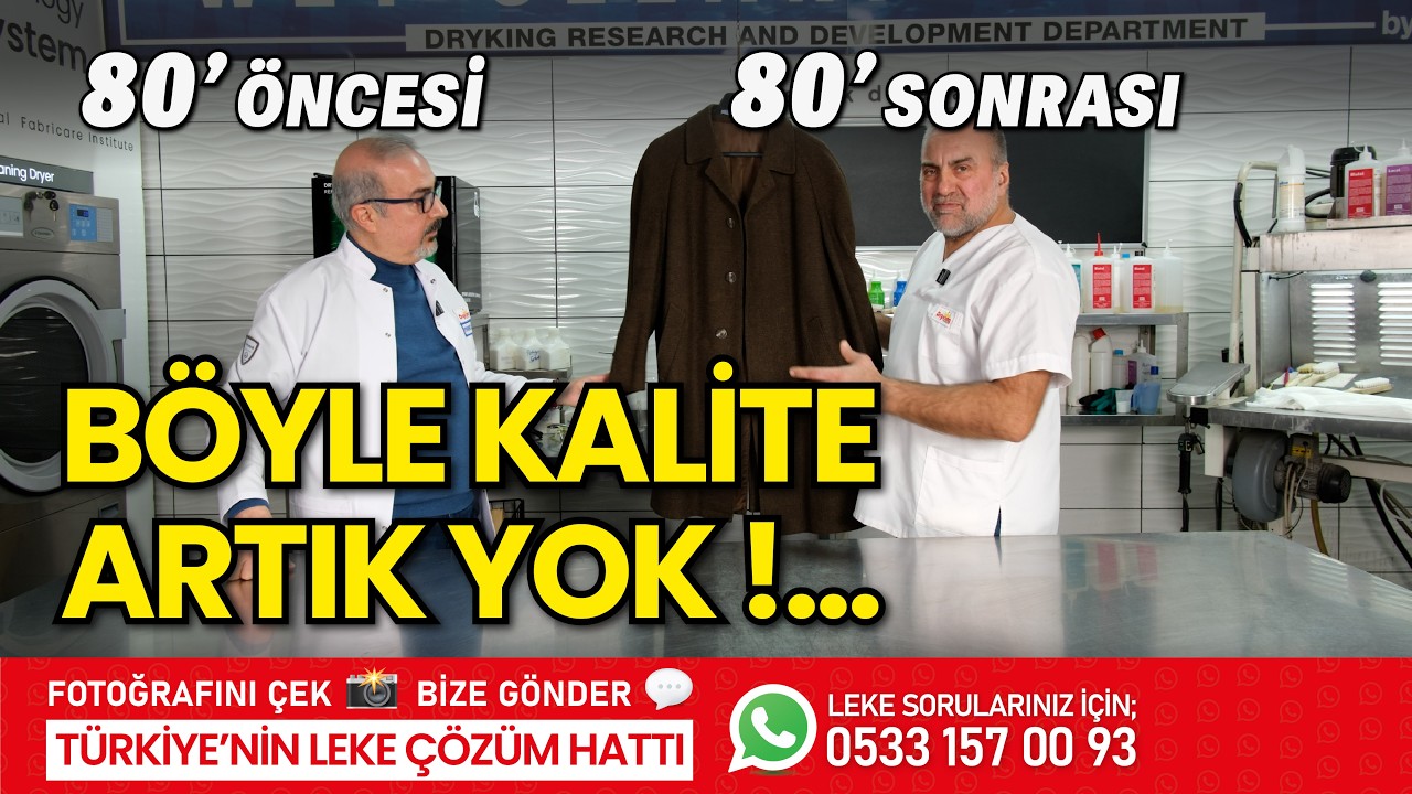 B&Ouml;YLE KALİTE ARTIK YOK... 80' &Ouml;NCESİ VS 80' SONRASI