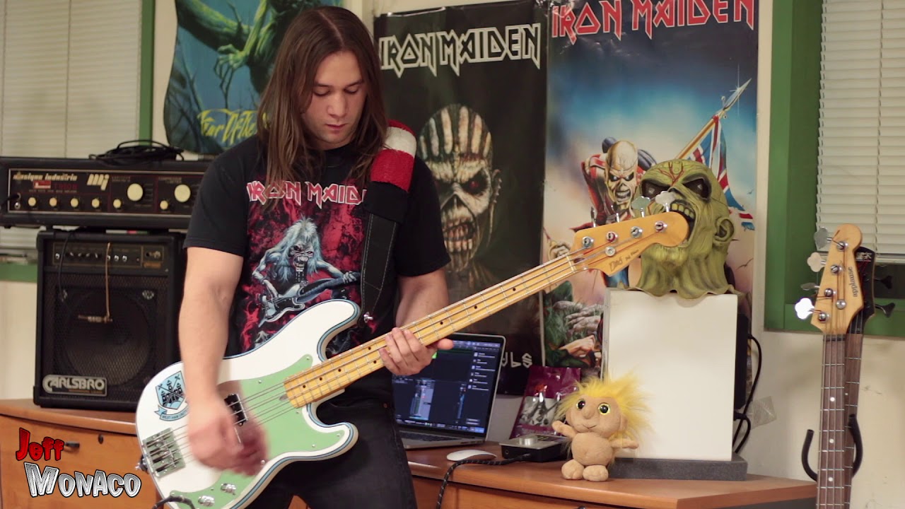 Iron Maiden - Prowler Bass Cover