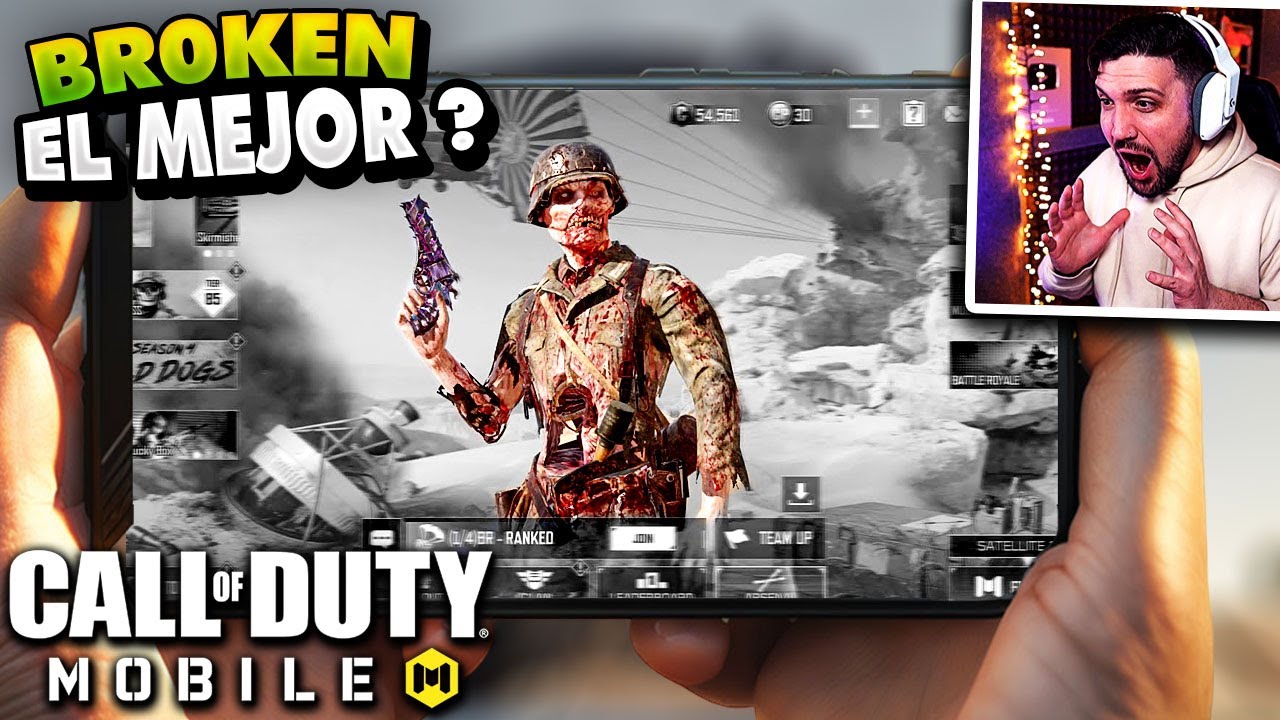 BR0KEN EL MEJOR JUGADOR DE COD MOBILE con ESCOPETAS? - Trucos con ESCOPETAS BR