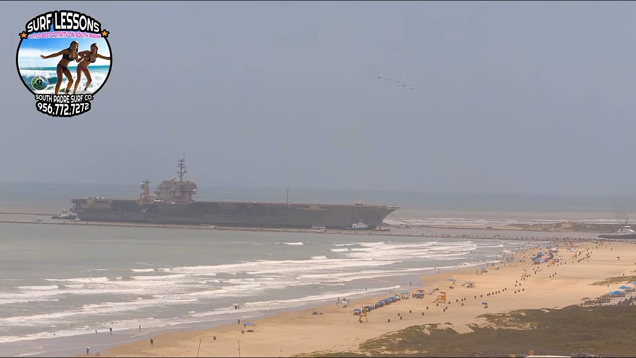 Last voyage of the USS Kitty Hawk