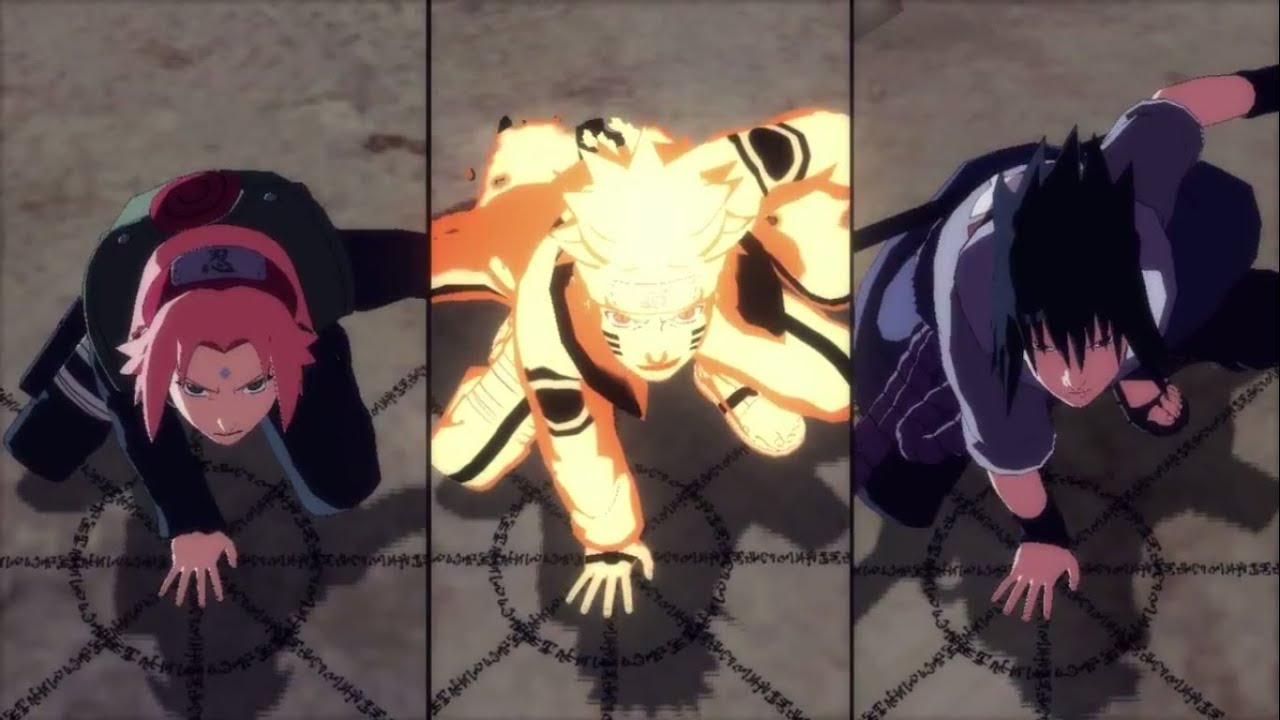 Naruto, Sakura & Sasuke Ultimate Jutsu - Naruto Shippuden Ultimate Ninja Storm Revolution