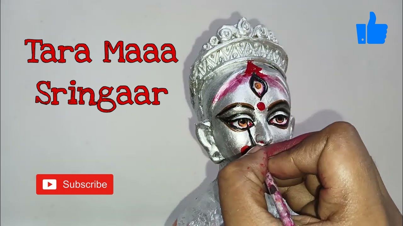 মা তারার অঙ্গরাগ করার সম্পূর্ণ ভিডিও .how to sringar maa tara murti.চিন্তা ময়ী তারা তুমি❤️#shringar