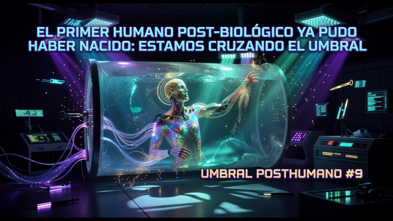 El Primer Humano Post-Biológico Ya Nació | Estamos Cruzando el Umbral