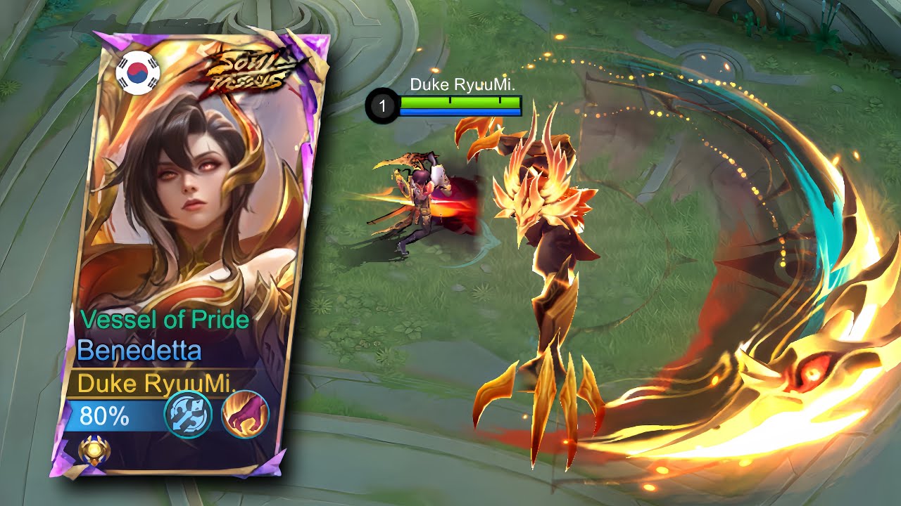 RIVIEW SKIN SOUL VESSEL BENEDETTA, Efeknya Setara Skin Legend!!