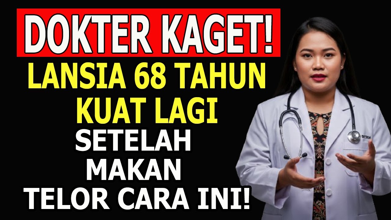 KESEHATAN LANSIA: CARA MAKAN TELUR YANG BENAR UNTUK KURANGI KRAM & BIKIN TIDUR NYENYAK