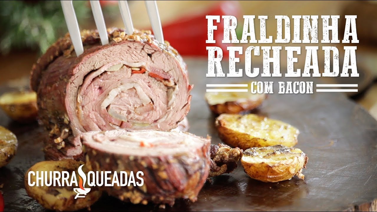 Fraldinha Recheada com Bacon no Mini Peppe® I Churrasqueadas