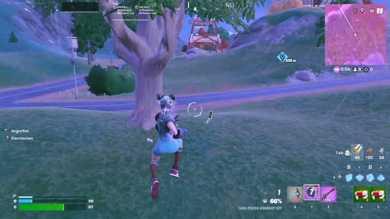 running from storm