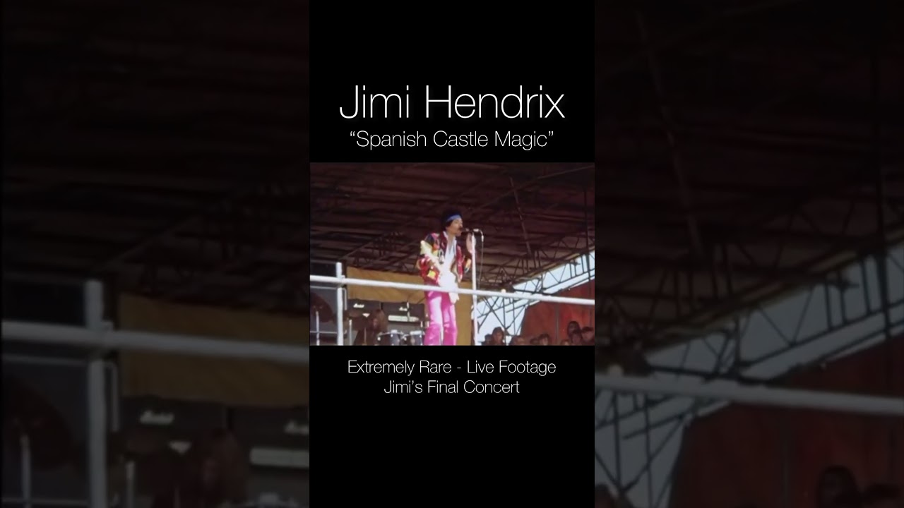 Extremely Rare - Jimi Hendrix&rsquo;s Final Concert - Isle of Fehmarn 9/6/1970 #shorts #jimihendrix