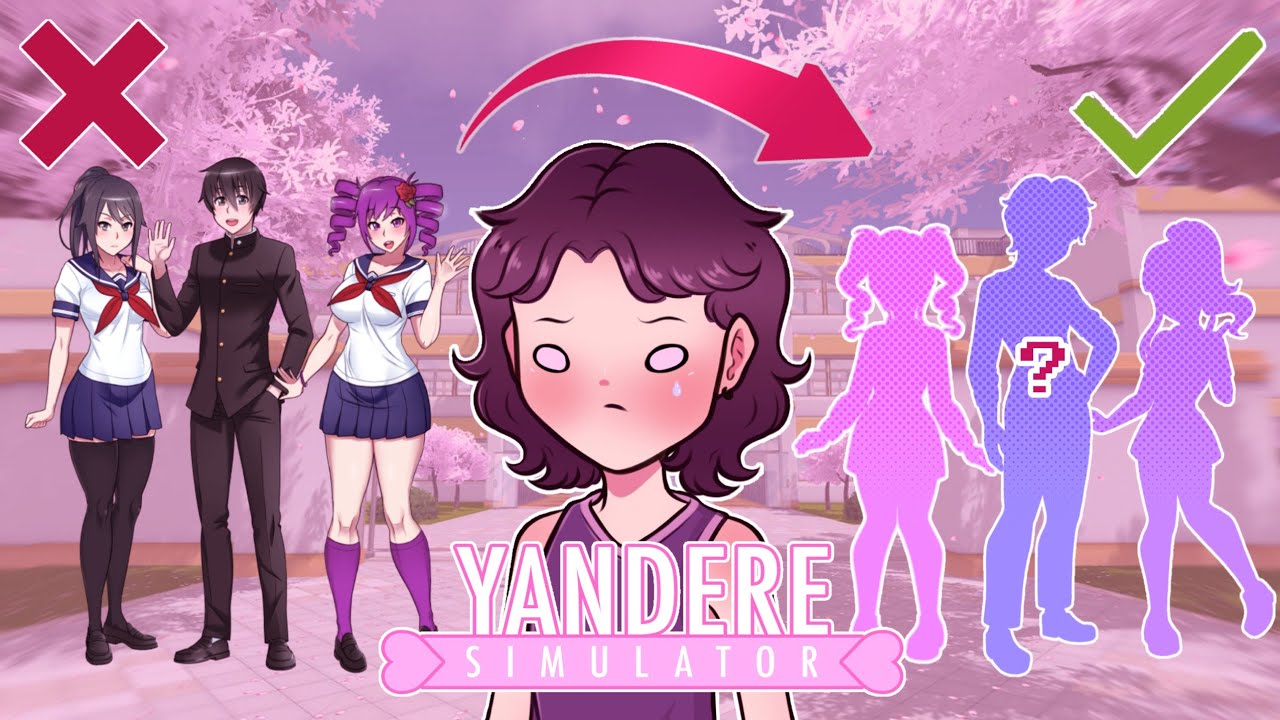 REDISEÑE los PERSONAJES más FUN4BL3S de YANSIM ‼️🌸 pt2 #yanderesimulator #digitalart